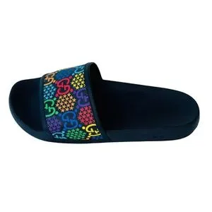 Gucci | Shoes | Gucci Ace Psychedelic Mens Slippers Us 8  display picture 3